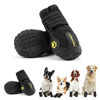 Picture of Hcpet Dog Boots Paw Protector, Anti-Slip Dog Shoes with Reflective Straps for Small Medium Large Puppy Booties 4Pcs