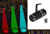 Picture of LED pinspot stage light- TOM 9W RGB 3-in-1 beam light by IR remote controller