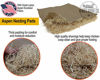 Picture of windy ridge co. Natural Chicken Nesting Pads - Aspen Excelsior Bedding Hen Nest Box Liners - USA Made - 13" x 13" - 10 Pack