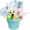 Picture of STUFFED EASTER BASKETS FILLED WITH TOYS & CANDY FOR KIDS WITH HUGE STUFFED ANIMAL EASTER BUNNY - FILLED EASTER BASKET FOR BOYS AND GIRLS - INTERACTIVE TOYS AND CANDY - EASTER GIFTS FOR KIDS (Blue)
