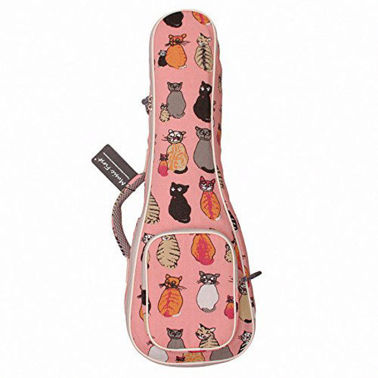 Picture of MUSIC FIRST Canvas 23/24 inch Concert"MISS CAT" ukulele case ukulele bag ukulele cover,New Arrial, Original Design, Best Christmas Gift!