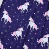 Picture of Matching Girls&Dolls Unicorn Nightgowns Summer Flutter Sleeve Sleepwear Pajamas