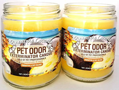 Picture of Specialty Pet Products Pet Odor Exterminator Candle, Pineapple & Coconut - Pack of 2