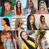 Picture of Pre Stretched Braiding Hair 26 Inch 8 Packs Professional Soft Yaki blonde braiding Hair For Braids Hot Water Setting Synthetic Crochet Hair Extensions(#613)