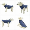 Picture of Dog Winter Vest with Cotton Lining, Waterproof Ultra Warm Dog Winter Coat Windproof Zippered Jacket Breathable Soft Dog Coat for Small Medium Large Dogs Navyblue XL