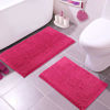 Picture of LuxUrux Bathroom Rugs 2 Piece Set-Extra-Soft Plush Bath mat Shower Bathroom Rugs,1'' Chenille Microfiber Material, Super Absorbent