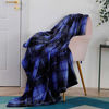 Picture of SOCHOW Flannel Fleece Throw Blanket 60 × 80 Inches, All Season Plaid Blue Blanket for Bed, Couch, Car