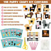 Picture of CiyvoLyeen Puppy Craft Kit Kids DIY Crafting and Sewing Set Dog Stuffed Animal Felt Plushie for Girls and Boys Educational Beginners Sewing Set