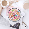 Picture of Funny French Vanilla Cereal Bowl with Metal Spoon Scented Candle Morning Ritual Gift