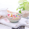 Picture of Funny French Vanilla Cereal Bowl with Metal Spoon Scented Candle Morning Ritual Gift