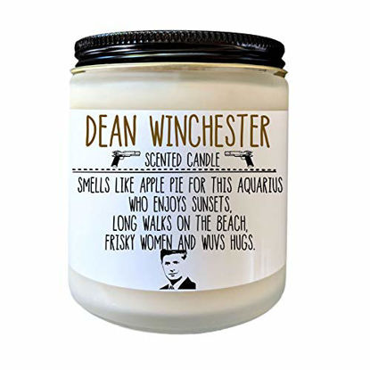 Picture of Supernatural Dean Winchester Scented Candle Castiel Supernatural Gift Winchester Brothers