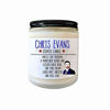 Picture of Chris Evans Scented Candle Gift for Her Fan Gift Pop Culture Candle Celebrity Candle Candle Gift Celebrity Merch Captain America