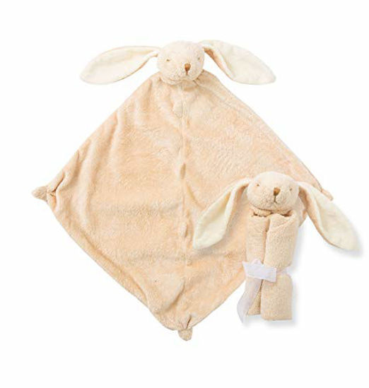 Picture of Angel Dear Cuddle Twins Blankie, Biege Bunny