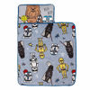 Picture of Disney Star Wars Rule The Galaxy Blue, Grey, White Toddler Nap Mat