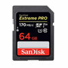 Picture of SanDisk 64GB SDXC SD Extreme Pro Memory Card Bundle Works with Canon EOS Rebel T5, T5i, T6, T6i, T7, T7i Digital DSLR Camera 4K V30 (SDSDXXY-064G-GN4IN) Plus 1 Everything But Stromboli (TM) 3.0 Reader