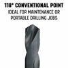 Picture of Drill America 55/64" Reduced Shank High Speed Steel Drill Bit with 3/4" Shank, DWDRSD Series