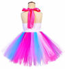 Picture of Tutu Dreams 4 Colors Mermaid Dress for Girls with Headband Halloween Birthday Party Pink