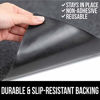 Picture of Gorilla Grip Reusable Waterproof Under Sink Mat Liner, 24x60, Slip Resistant, Non-Adhesive, Absorbent Mats for Below Sinks, Durable Shelf Liners to Protect Cabinets, Machine Washable, Charcoal