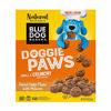 Picture of Blue Dog Bakery Natural Dog Treats, Doggie Paws, Peanut Butter Flavor, 18oz (6 Count)