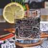 Picture of Greenline Goods Whiskey Glasses - 10 Oz Tumbler Gift Set for New Orleans lovers, Etched with New Orleans Map Old Fashioned Rocks Glass - Set of 2