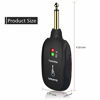 Picture of LEKATO Wireless Guitar System Built-in Rechargeable 4 Channels Wireless Guitar Transmitter Receiver for Electric Guitar Bass Violin