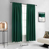 Picture of DONREN Dark Green Blackout Thermal Insulating Window Curtain Panels for Bedroom with Rod Pocket (Emerald Green,42 x 84 Inches Long,2 Panels)