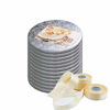 Picture of Cake Drums Round 8 Inches - (Silver, 12-Pack) - Sturdy 1/2 Inch Thick - Professional Smooth Straight Edges - Free Satin Cake Ribbon