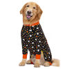 Picture of Miaododo Medium Large Dog Dresses PajamasHalloween Pumpkin Prints Ribbon Lightweight Pullover Dog Onesie Shirt,Full Coverage Dog Pjs Dog Jumpsuit Clothes Apparel (38, Orange Pumpkin)