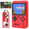 Picture of Melusen Gameboy, Retro Handheld Game Console with 400 Classical FC Games 3-Inch Color Screen Video Game Console Support for Connecting TV and Two Players Gift for Kids and Adult(Red)