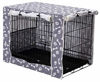 Picture of Pethiy Dog Crate Cover Durable Polyester Pet Kennel Cover Universal Fit for Wire Dog Crate - Fits Most 36 inch Dog Crates - Cover only-Sky Gray-36