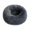 Picture of ZHIXJIA Calming Dog Bed & Cat Bed,Anti-Anxiety Donut Cuddler Dog Bed,Warming Cozy Soft Dog Round Bed for Mini Small Medium Dogs Cats,Fluffy Faux Fur Plush Pet Dog Cat Cushion Bed for Kitty Teddy 24"