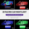 Picture of 3D Race Car Night Light for Boys,3D Illusion Lamp 3 Colors Changing with Remote,Racing Car Gift for Children Boys Kids Birthday and Holiday Thanksgiving Christmas Gift