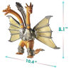 Picture of TwCare Godzilla vs. Mecha King Ghidorah, 2021 Movie Series Movable Joints King of The Monsters Action Figures Birthday Kid Gift, Carry Bag