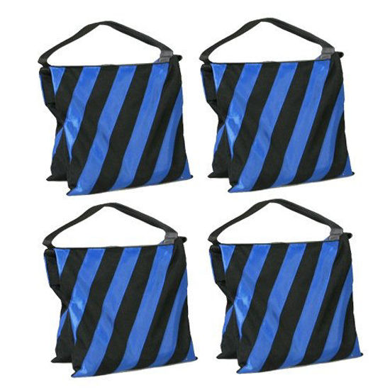 Picture of CowboyStudio Set of Four Blue Photography Studio Video Stage Film Heavy Duty Light Stand Sandbag Saddlebag