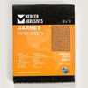 Picture of Mercer Industries 206050D - 9 x 11 Garnet Paper Sheets, Grit 50D (50 pack)