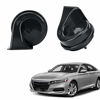 Picture of Car Horn Compatible with Honda12V Waterproof Snail Horn 110-125db High/Low TuneWith Two Pairs of Horn Plug