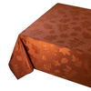 Picture of Benson Mills Harvest Legacy Damask Fabric Tablecloth for Fall, Harvest, and Thanksgiving (Rust, 52" x 70" Rectangular)