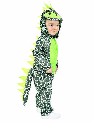 Picture of Kids Dinosaur Jumpsuit Boys Girls Animal Onesies Costume Toddler Romper for Halloween Party