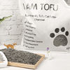 Picture of K KAMY'S ZOO I AM TOFU - Tofu Cat Litter, Natural Flushable Extra Clumping Pellet Litter (10 lb Bag, Charcoal)