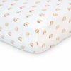 Picture of Lulujo Soft Cotton Baby Crib Sheet, Rainbows