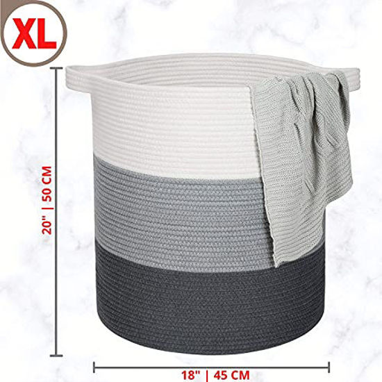 Extra tall shop laundry basket