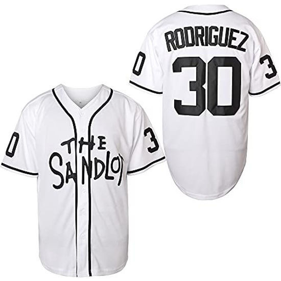 Benny the Jet Rodriguez 30 Baseball Jersey Deluxe Embroidered 