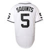 Picture of The Sandlot Benny Jersey The Jet Rodriguez Michael Squints Palledorous Alan Yeah-Yeah McClennan Bel Air 3D Print Movie Baseball Jersey (5 Squints White, Large)