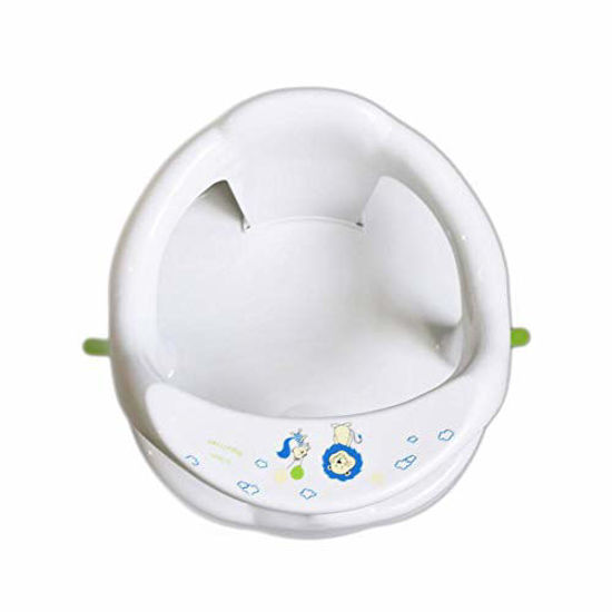 Picture of QAHEART Baby Bath SeatBaby Bathtub Seat for Sit-Up Bathing with Backrest Support and Suction CupsSafety Anti Slip Baby Chair Seat Practice Sitting/Eating Seat