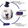 Picture of Xqpetlihai Abrasion Resistant Dog Surgery Recovery Sleeve Pet Wounds Prevent Licking Cone Collar Alternative After Surgery Wear Hip and Thigh Wound Protective Sleeve for Dogs(L)