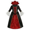 Picture of LMYOVE Girls Vampire Costume Dress (Medium, Red&Black)