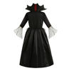 Picture of LMYOVE Girls Vampire Costume Dress (Medium, Red&Black)