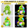 Picture of Bstaofy Musical Light Up Dinosaur Stuffed Animal Glow Green T-Rex LED Singing Plush Toy Soft Adorable Gift for Kids Toddlers on Birthday (Musical & Glow)