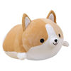 Picture of Corgi Dog Plush Pillow, Soft Cute Shiba Inu Akita Stuffed Animals Toy Gifts (Brown, 17.7 in)