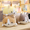 Picture of Corgi Dog Plush Pillow, Soft Cute Shiba Inu Akita Stuffed Animals Toy Gifts (Brown, 17.7 in)